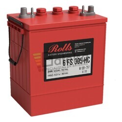 Bater�a ROLLS 6FS305HC | 6 Voltios 410 Amperios C100